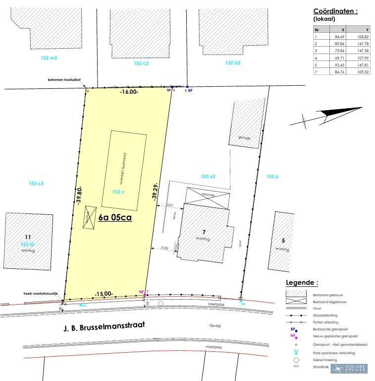 Grond te koop in Dilbeek 1700 255000.00€ slaapkamers m² - Zoekertje 579604