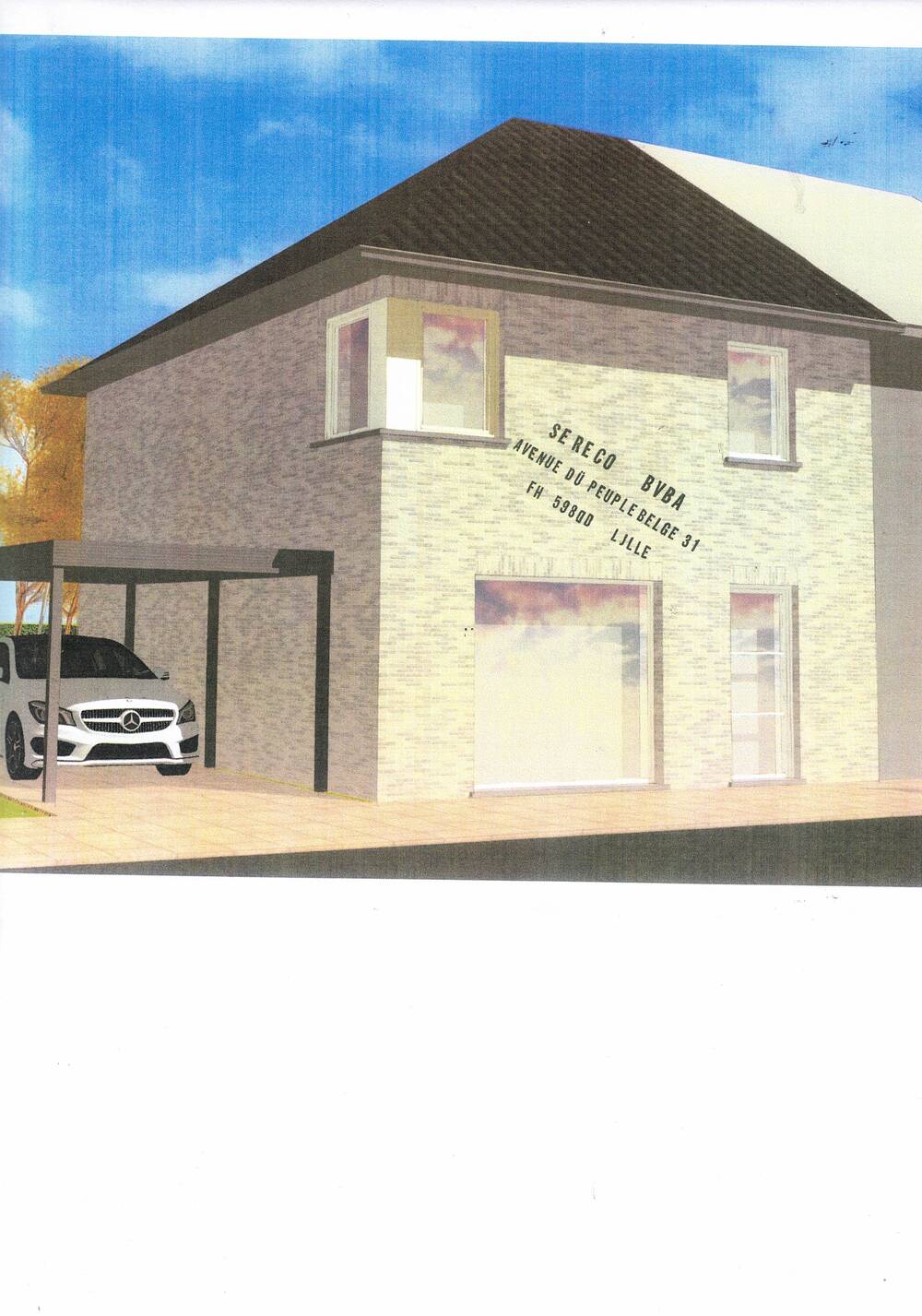 Maison à vendre à Ternat 1740 325050.00€ 3 chambres 1.00m² - Annonce 587592