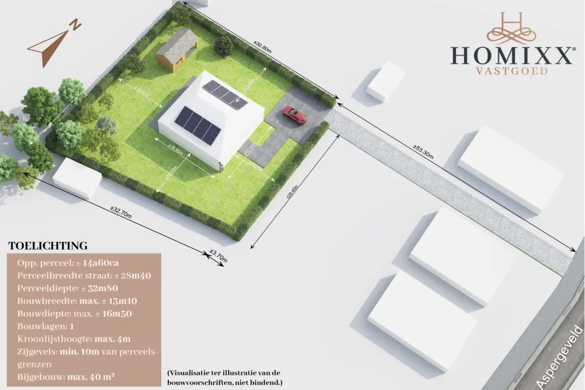 Grond te  koop in Haacht 3150 279000.00€  slaapkamers m² - Zoekertje 590899