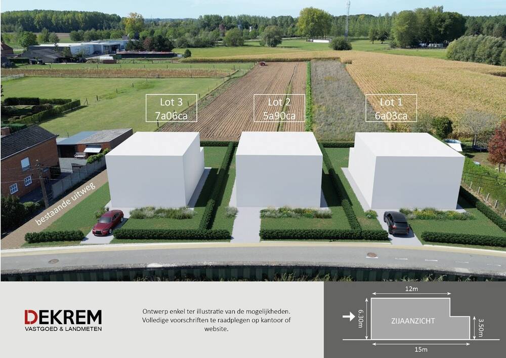 Terrain à vendre à Werchter 3118 236000.00€  chambres m² - Annonce 594730