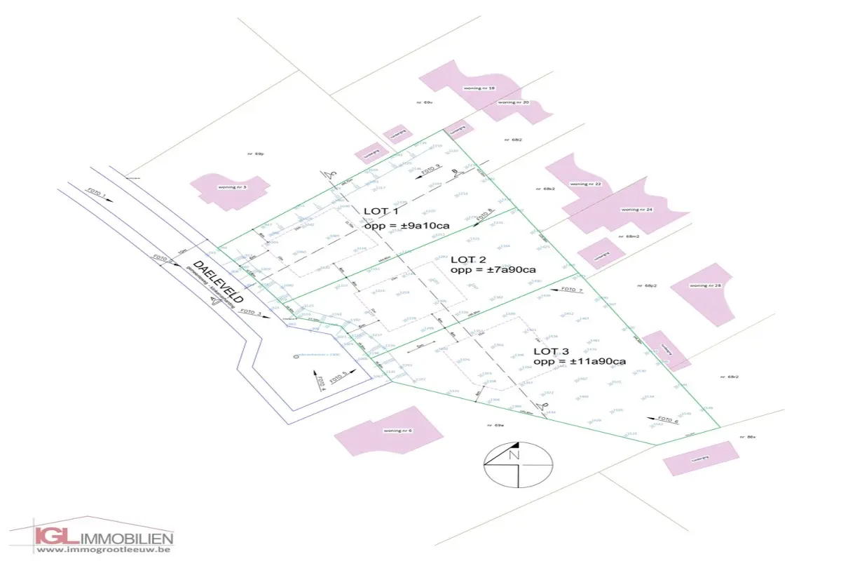Terrain à vendre à Bellingen 1674 240000.00€  chambres m² - Annonce 602072