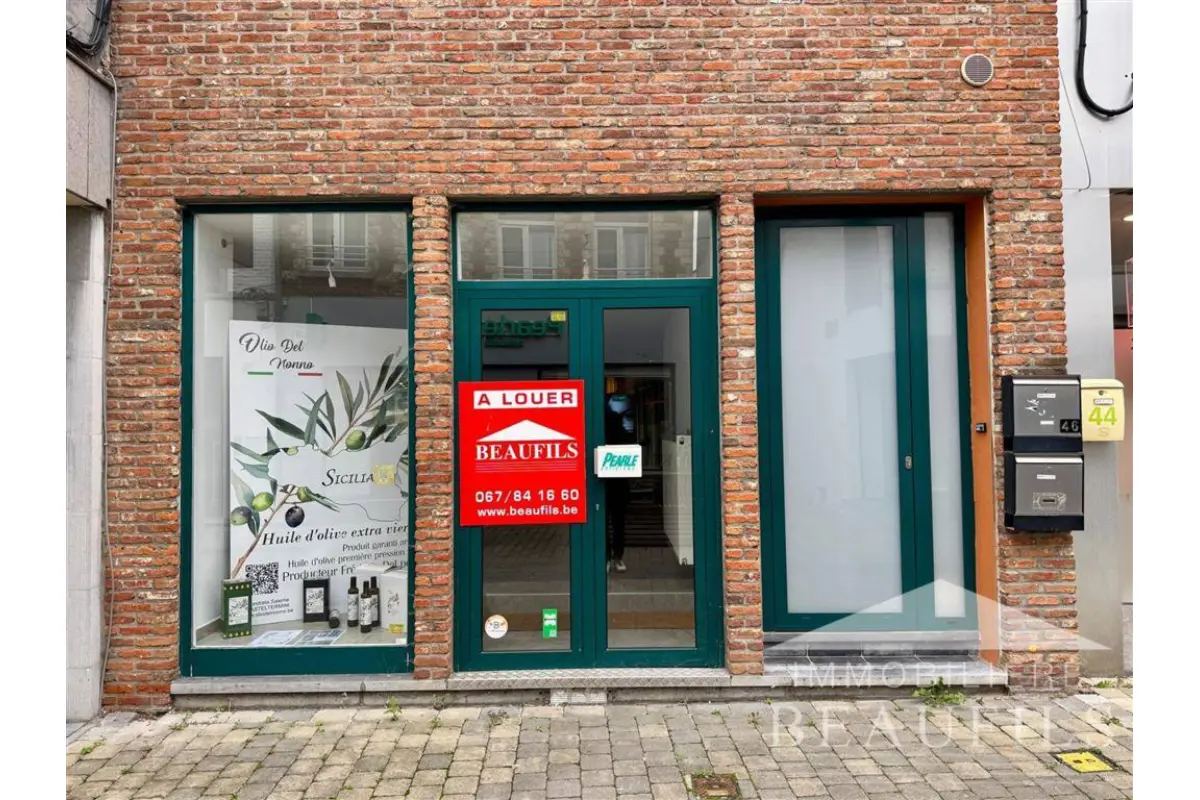 Commerce à louer à Nivelles 1400 650.00€  chambres 70.00m² - Annonce 603403