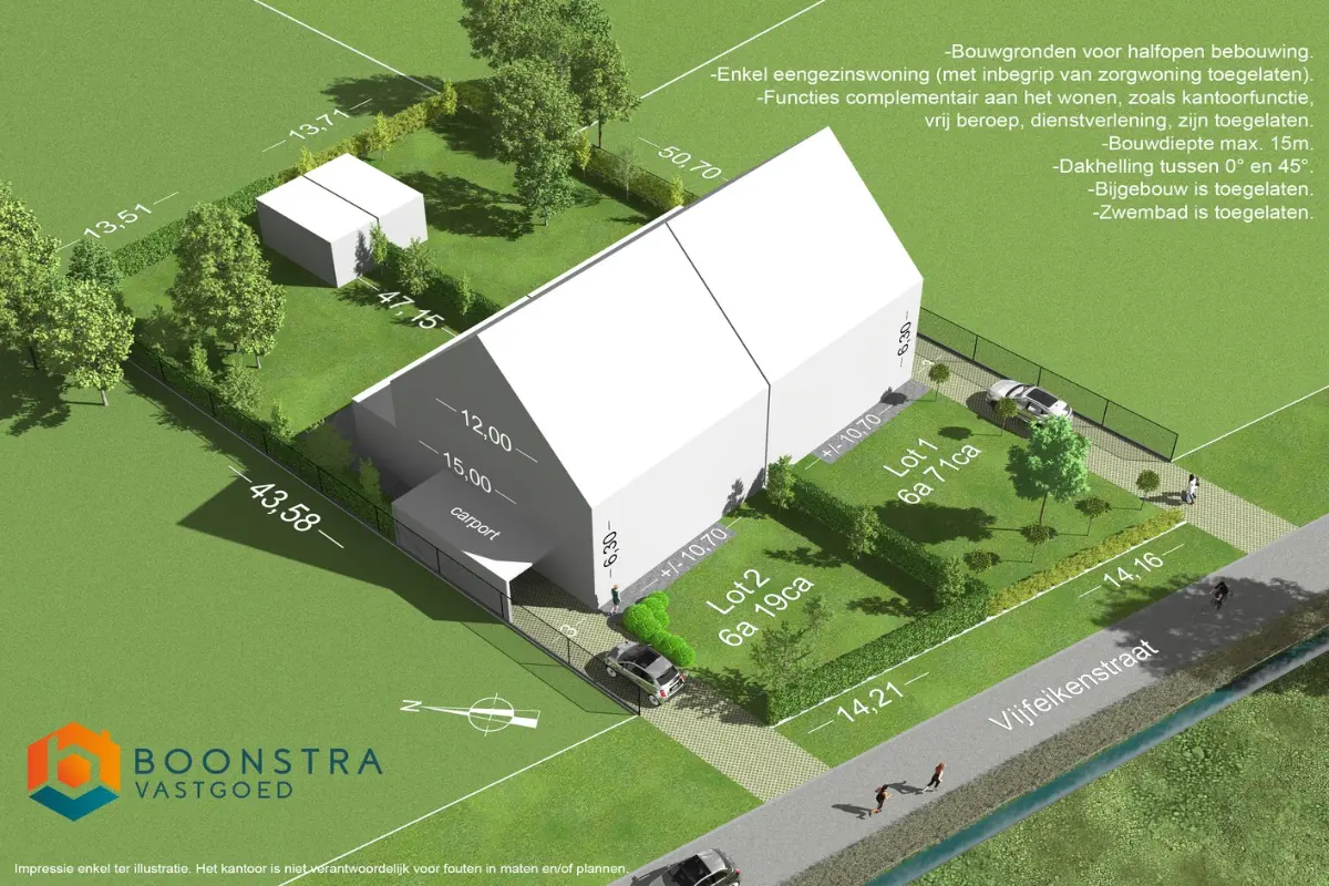 Terrain à bâtir à vendre à Tildonk 3150 195000.00€  chambres m² - Annonce 608959