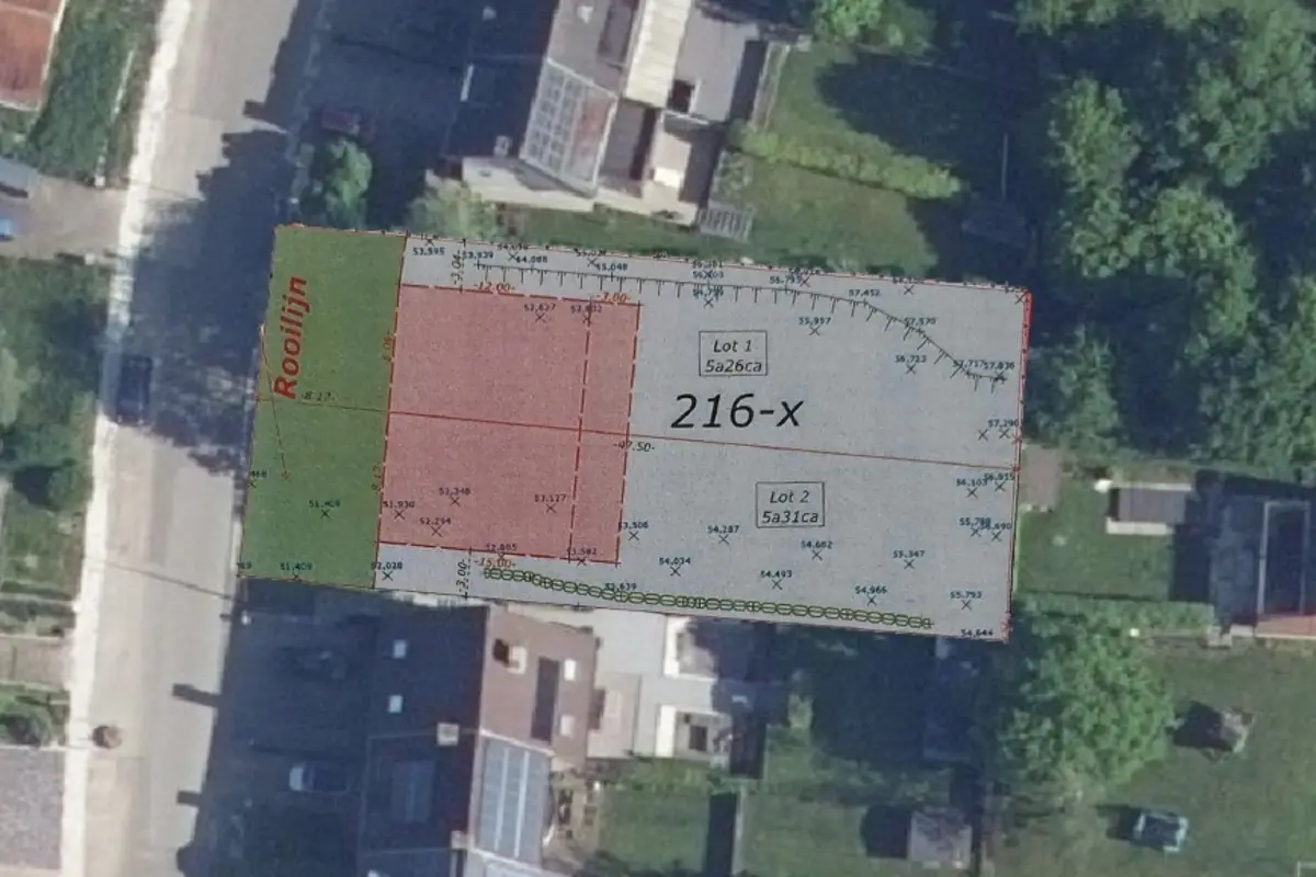 Terrain à bâtir à vendre à Zellik 1731 215000.00€  chambres m² - Annonce 610803