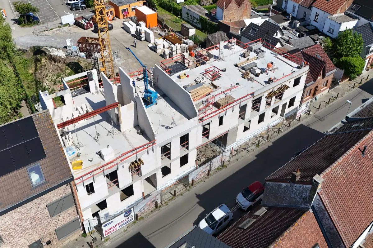 Appartement te  koop in Waver 1300 319360.00€ 2 slaapkamers 71.07m² - Zoekertje 613686