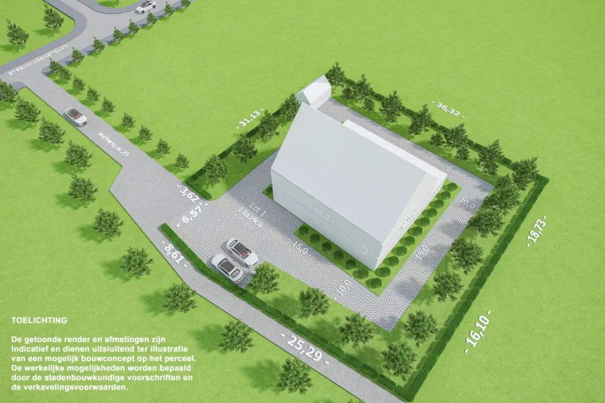 Terrain à vendre à Steenokkerzeel 1820 329000.00€  chambres m² - Annonce 617239