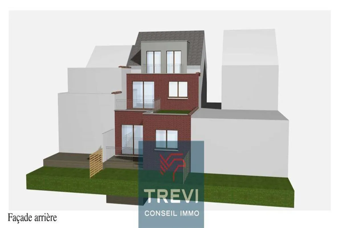 Immeuble mixte à vendre à Clabecq 1480 230000.00€ 1 chambres 90.00m² - Annonce 632863