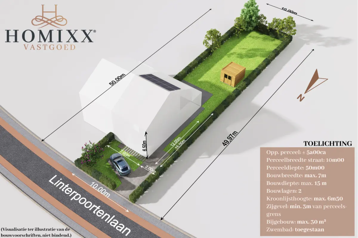 Grond te  koop in Zemst 1980 220000.00€  slaapkamers m² - Zoekertje 632908