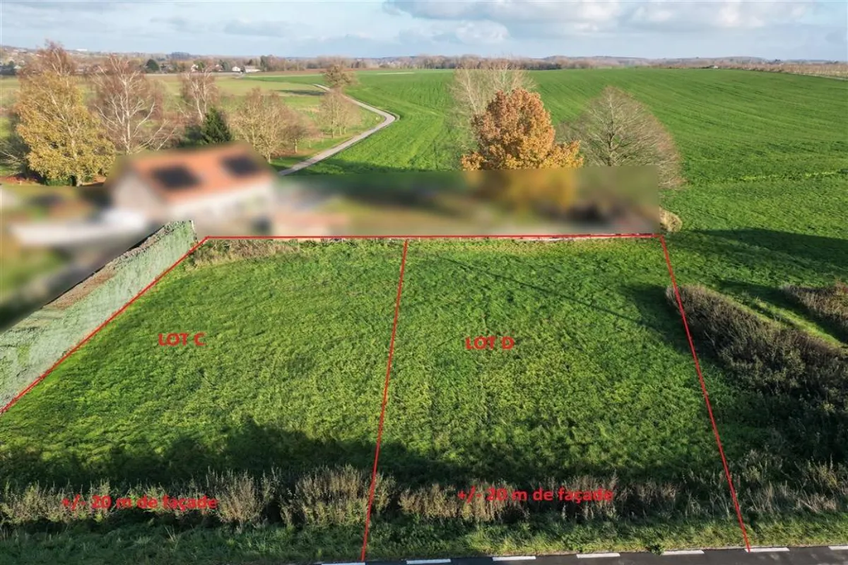 Terrain à vendre à Incourt 1315 130000.00€  chambres m² - Annonce 638959