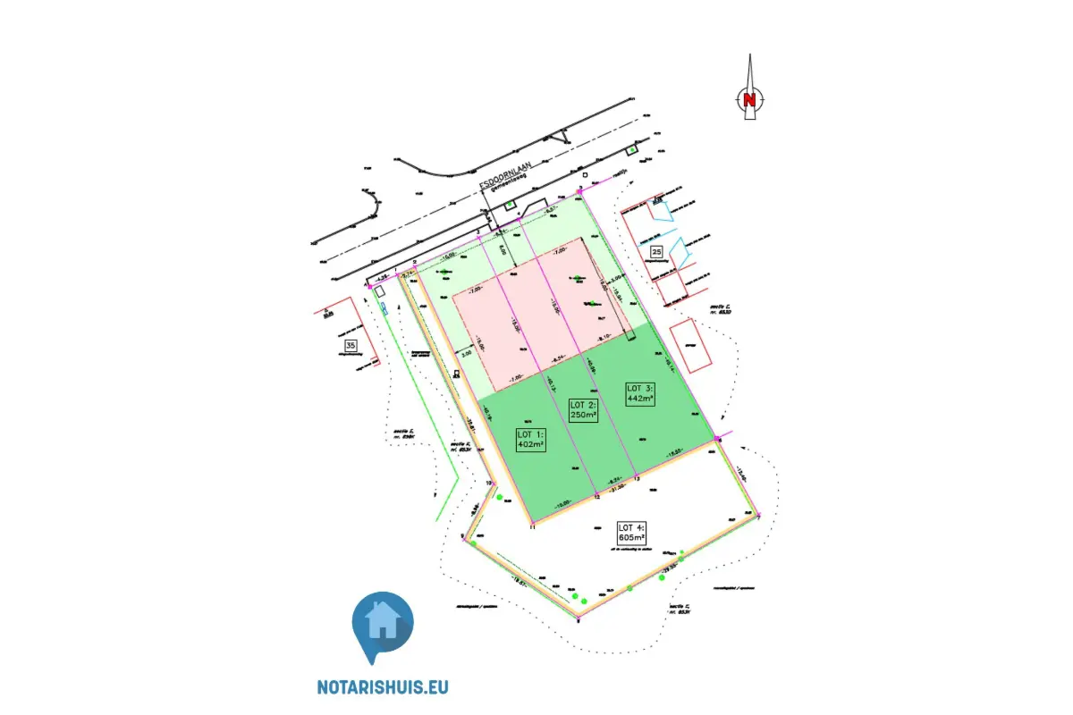 Terrain à vendre à Leeuw-Saint-Pierre 1600 130000.00€  chambres m² - Annonce 640595