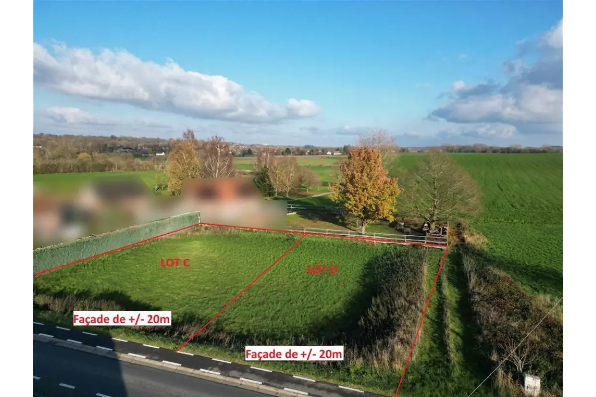 Terrain à vendre à Incourt 1315 135000.00€  chambres m² - Annonce 640232