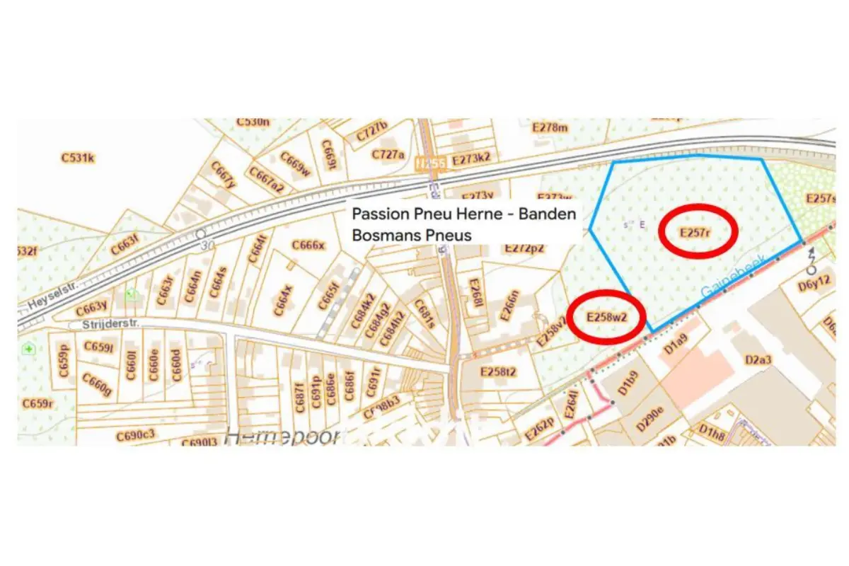 Terrain non bâtissable à vendre à Herne 1540 57500.00€  chambres m² - Annonce 659664