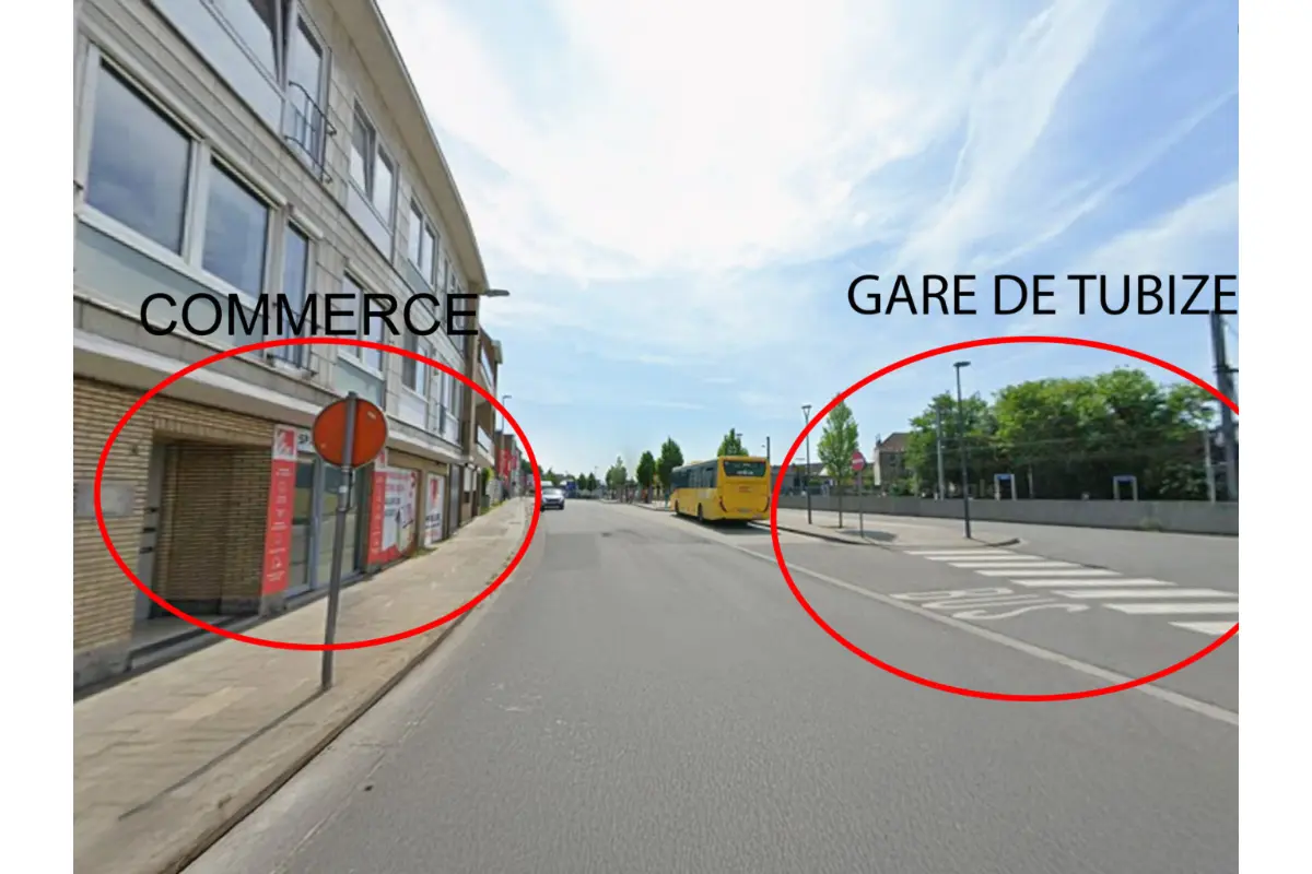 Commerce à louer à Tubize 1480 850.00€  chambres 50.00m² - Annonce 659160