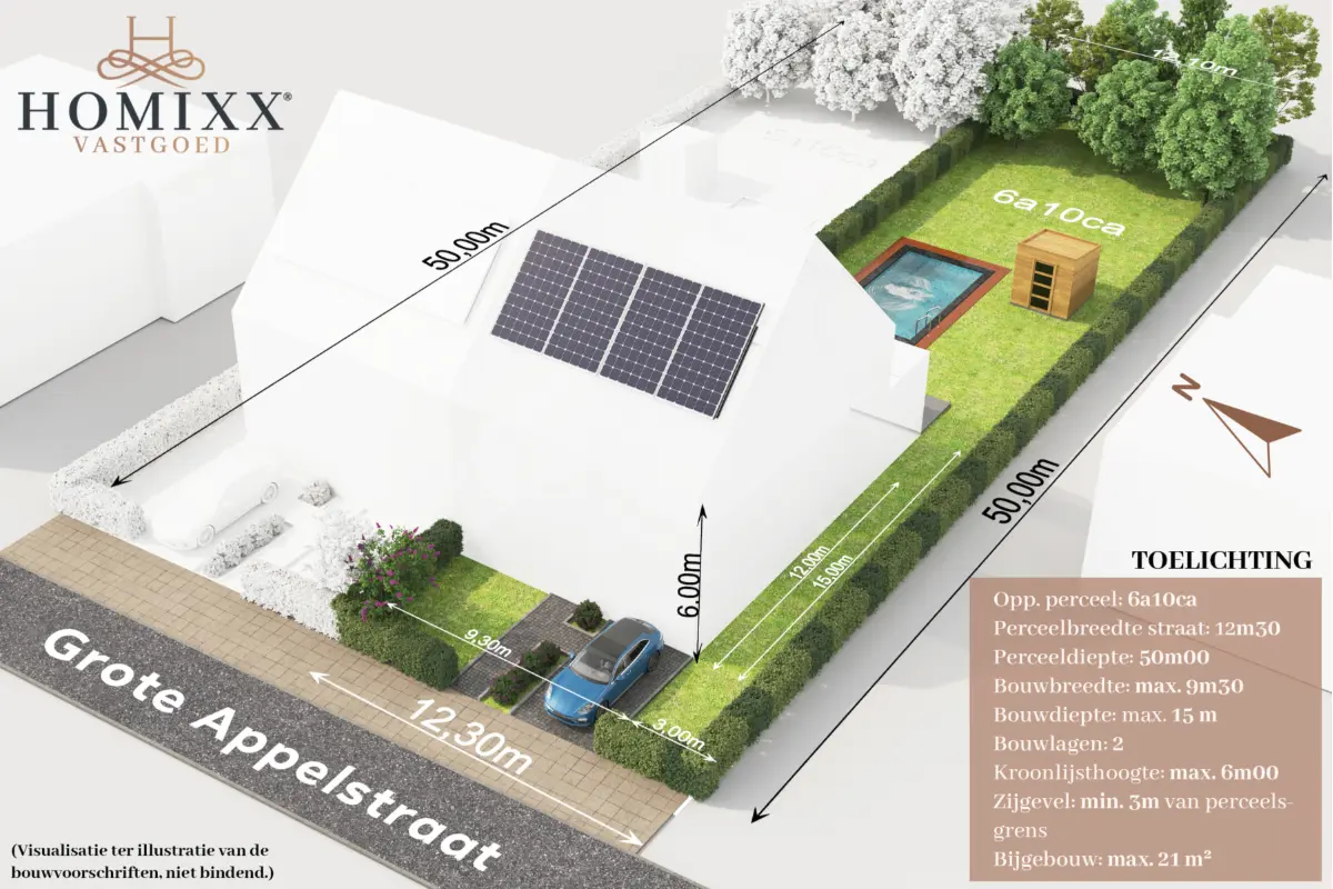 Grond te  koop in Haacht 3150 199000.00€  slaapkamers m² - Zoekertje 663458