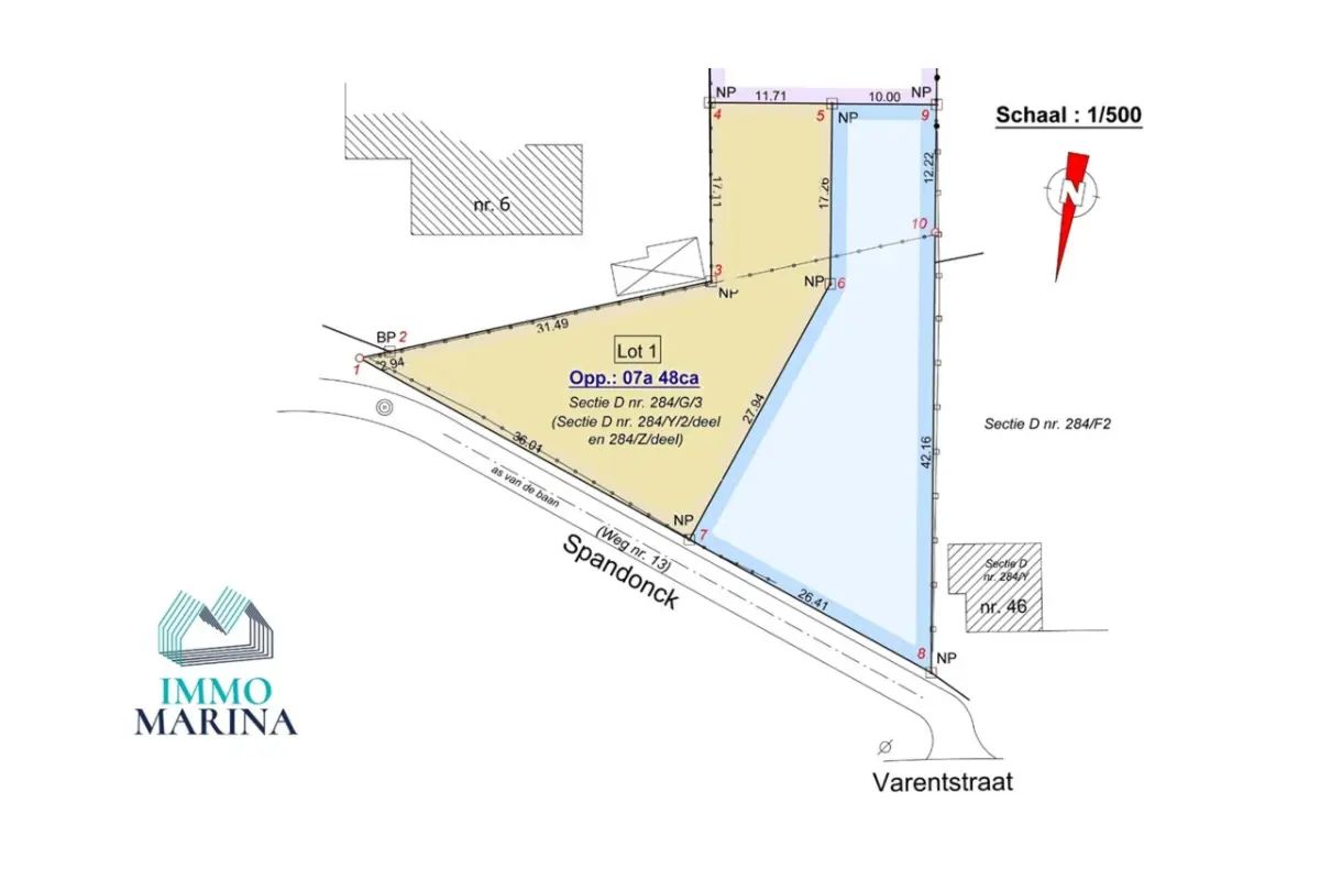 Terrain à vendre à Werchter 3118 199000.00€  chambres m² - Annonce 667320