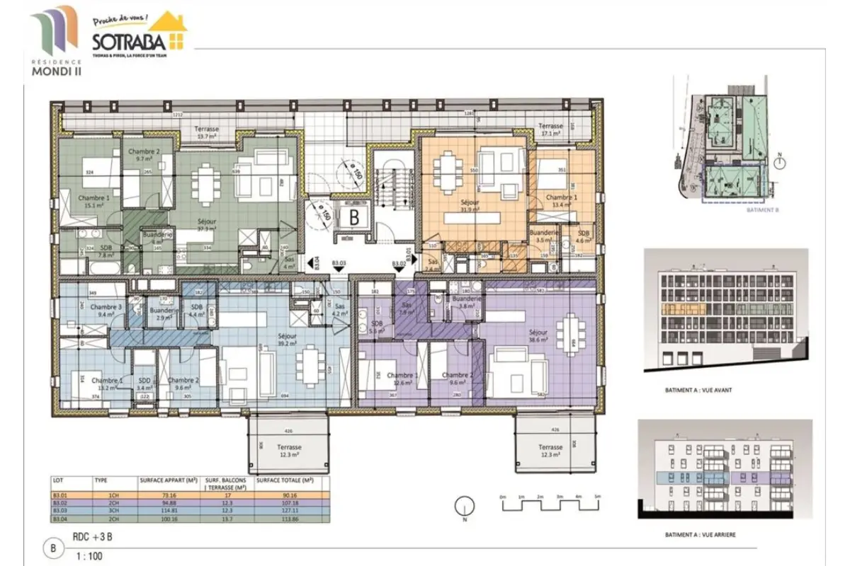 Appartement à vendre à Tubize 1480 296523.00€ 2 chambres 100.16m² - Annonce 680797