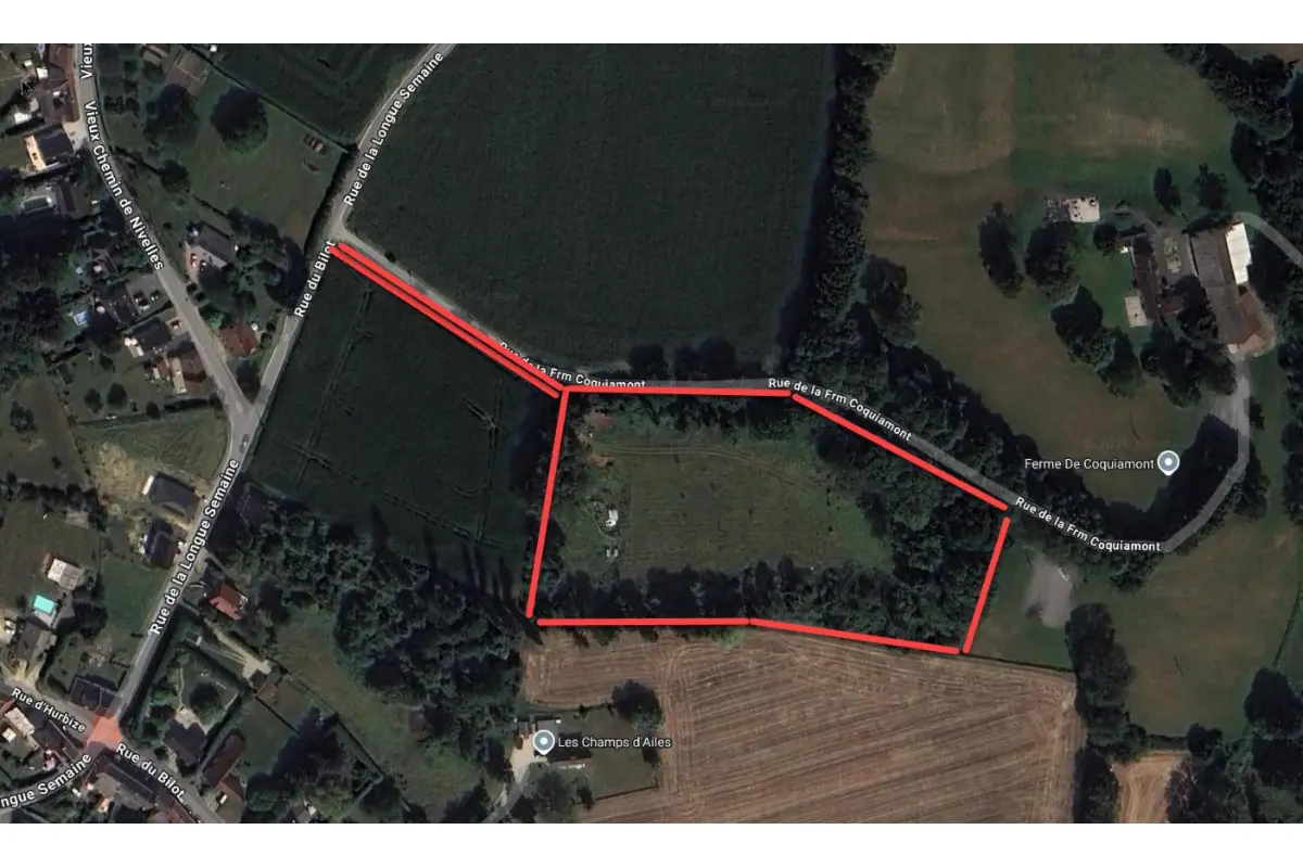 Terrain à vendre à Haut-Ittre 1461 140000.00€  chambres m² - Annonce 686396