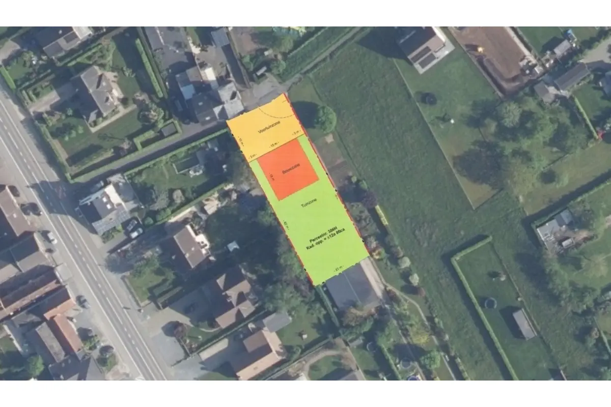 Terrain à vendre à Mazenzele 1745 298000.00€  chambres m² - Annonce 690693