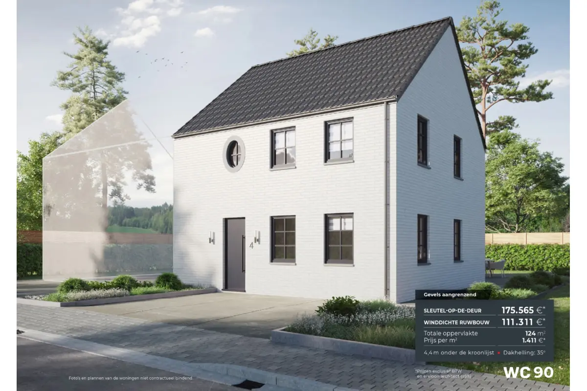 Maison à vendre à Meise 1860 450000.00€ 3 chambres m² - Annonce 714356