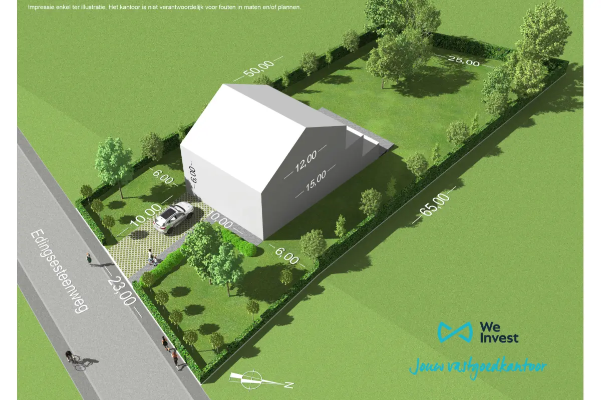 Terrain à vendre à Asse 1730 179000.00€  chambres m² - Annonce 718943