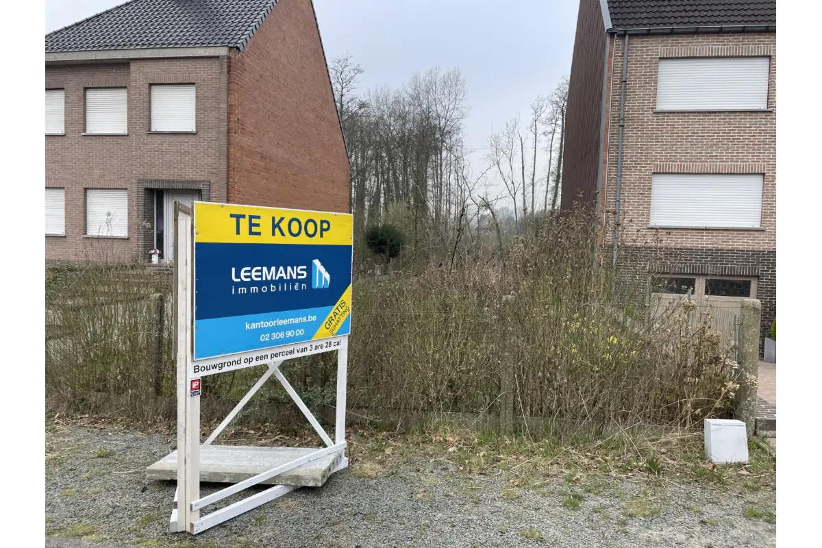 Grond te  koop in Asse 1730 195000.00€  slaapkamers m² - Zoekertje 721628
