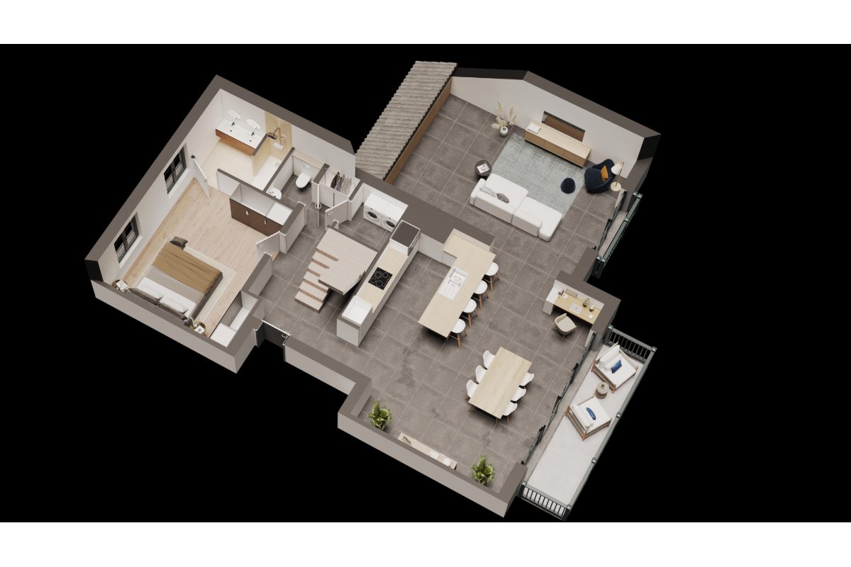 Duplex te  koop in Geldenaken 1370 470000.00€ 3 slaapkamers 185.00m² - Zoekertje 722771