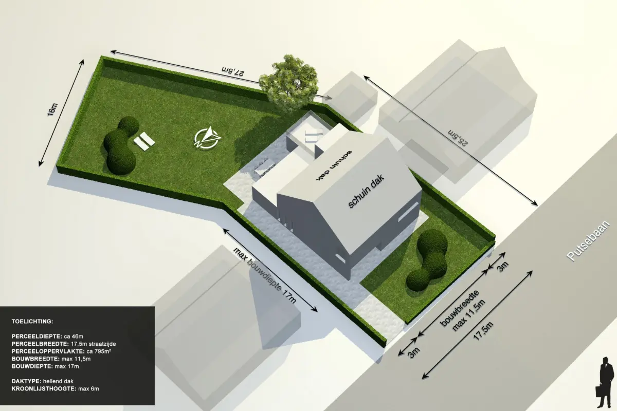 Grond te  in Keerbergen 3140 220000.00€  slaapkamers m² - Zoekertje 727186