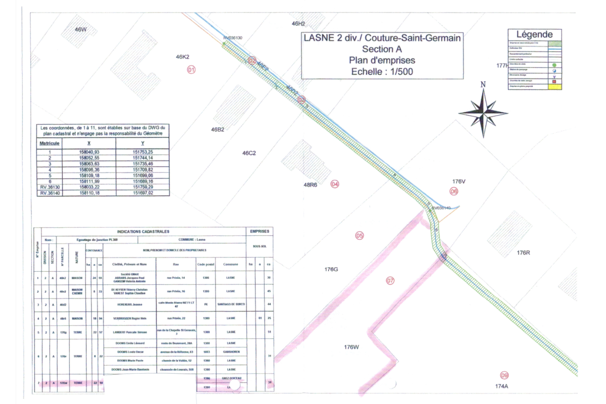 Terrain à vendre à Lasne 1380 165000.00€  chambres m² - Annonce 727243