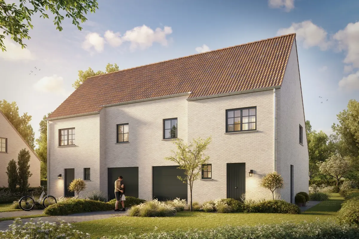 Huis te  koop in Opwijk 1745 437000.00€ 3 slaapkamers 156.90m² - Zoekertje 728633