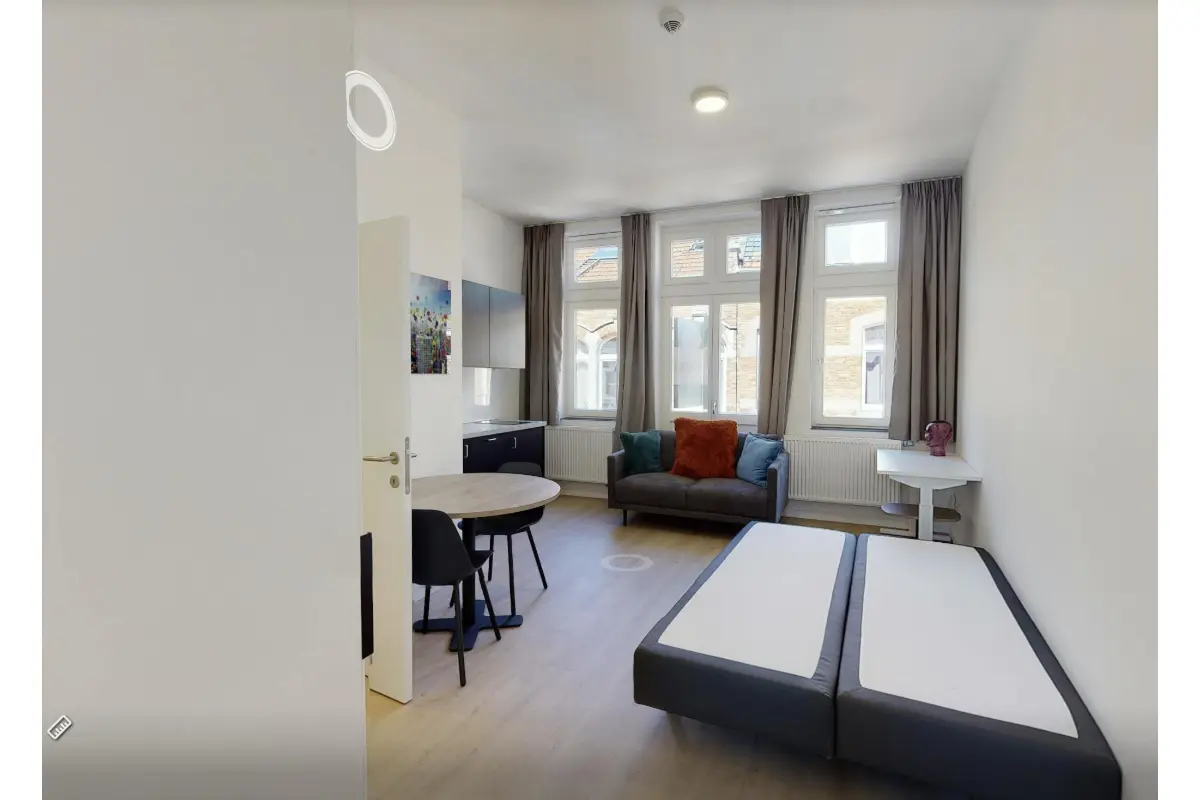Appartement te  huur in Leuven 3000 854.00€  slaapkamers m² - Zoekertje 731436