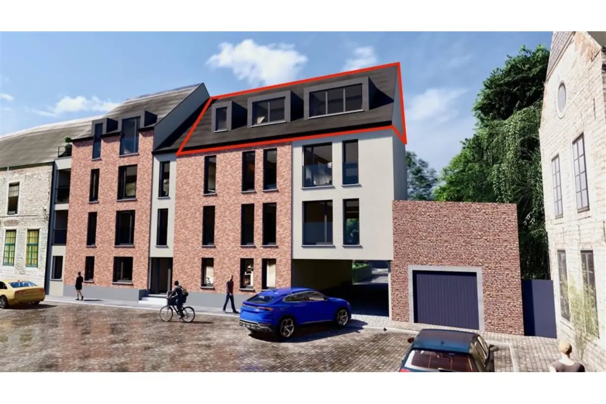 Appartement te  huur in Geldenaken 1370 820.00€ 1 slaapkamers 90.00m² - Zoekertje 743845
