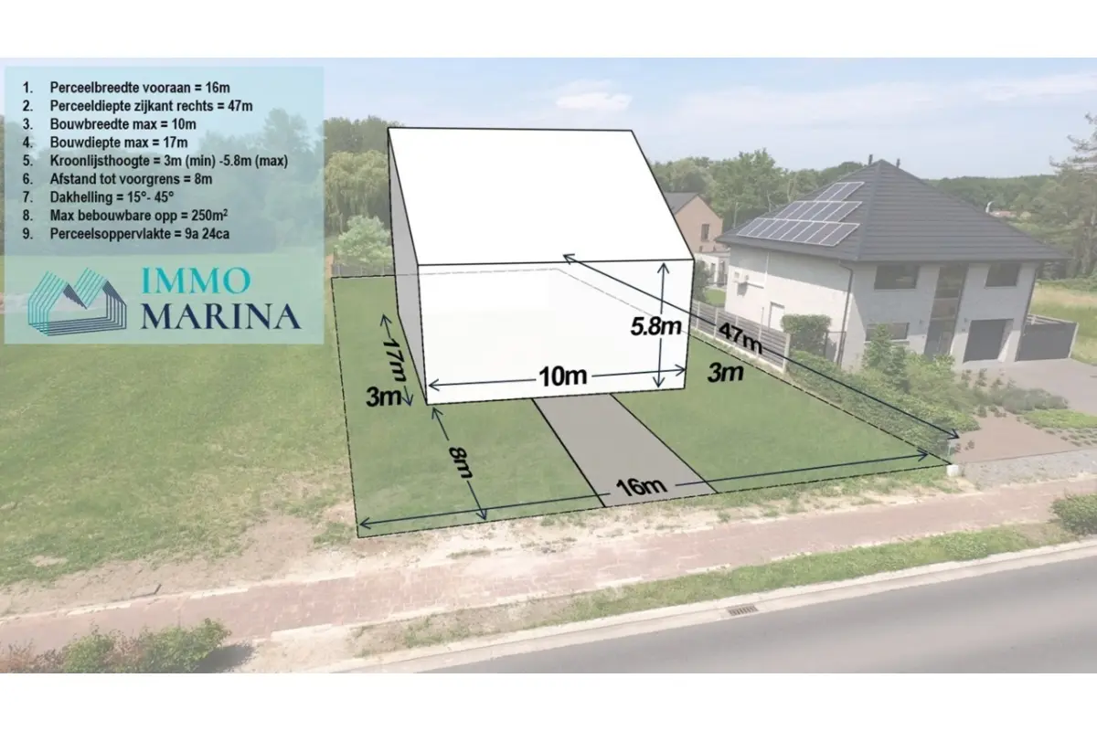 Terrain à bâtir à vendre à Baal 3128 189000.00€  chambres m² - Annonce 745689