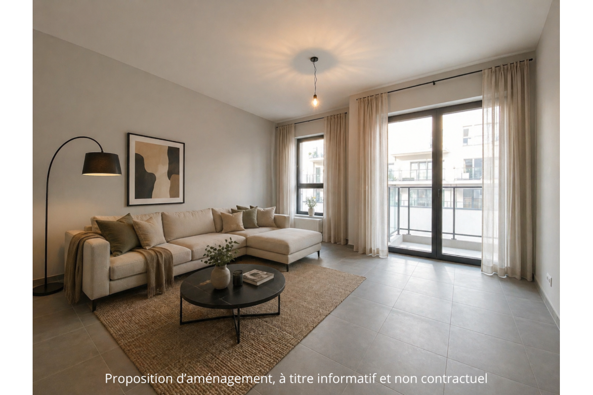 Appartement te  huur in Genval 1332 1250.00€ 2 slaapkamers 95.00m² - Zoekertje 748666