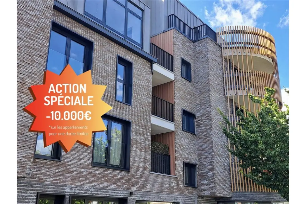 Appartement te  in Evere 1140 315000.00€ 1 slaapkamers 72.13m² - Zoekertje 749826