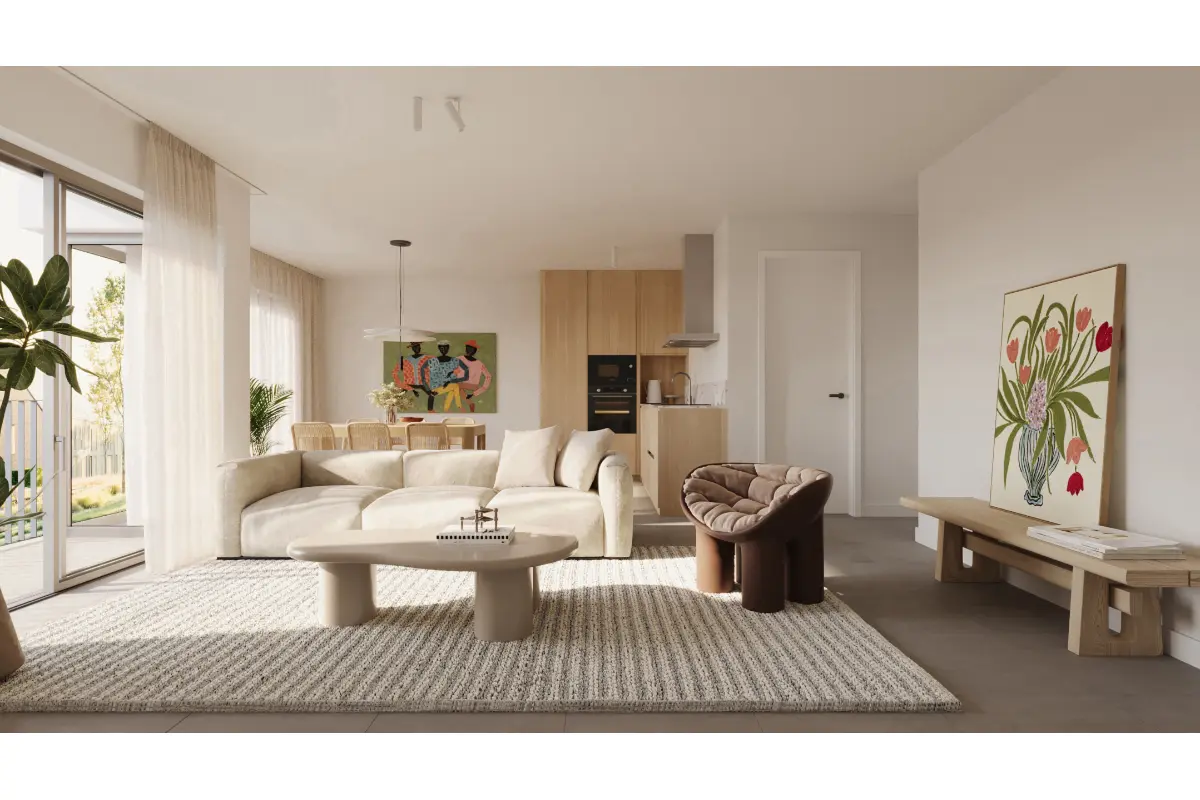 Appartement te  koop in Zaventem 1930 0.00€ 1 slaapkamers 67.00m² - Zoekertje 749781