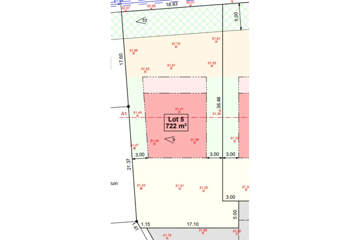 Grond te  koop in Leefdaal 3061 318000.00€  slaapkamers m² - Zoekertje 749851