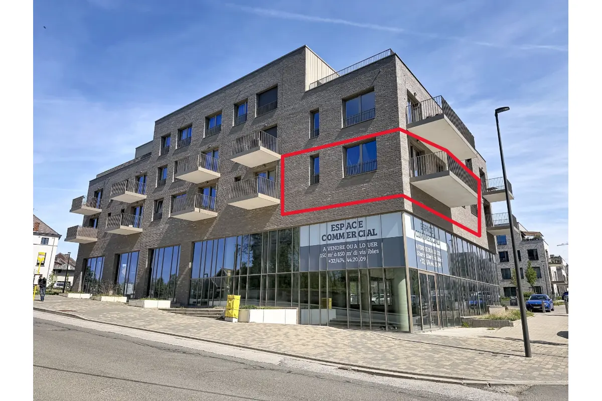Appartement te  koop in Nijvel 1400 275000.00€ 1 slaapkamers 55.00m² - Zoekertje 753815