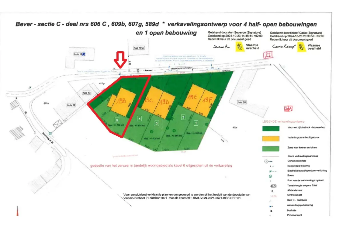 Grond te  koop in Bever 1547 125000.00€  slaapkamers m² - Zoekertje 753763
