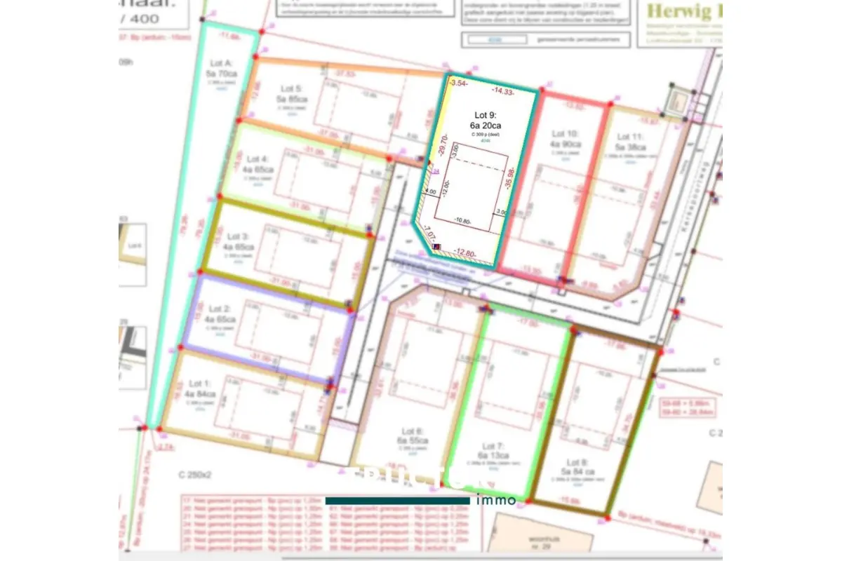 Bouwgrond te  in Meise 1860 329000.00€  slaapkamers m² - Zoekertje 761289