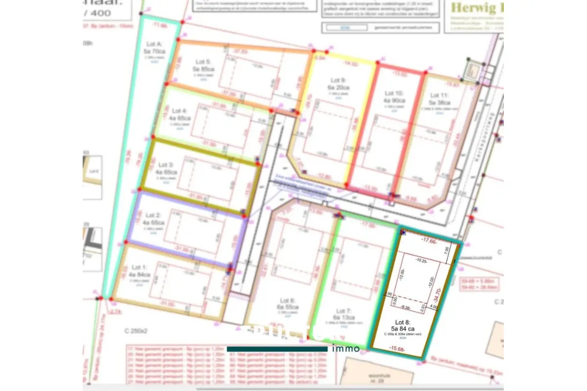 Bouwgrond te  in Meise 1860 312000.00€  slaapkamers m² - Zoekertje 761288