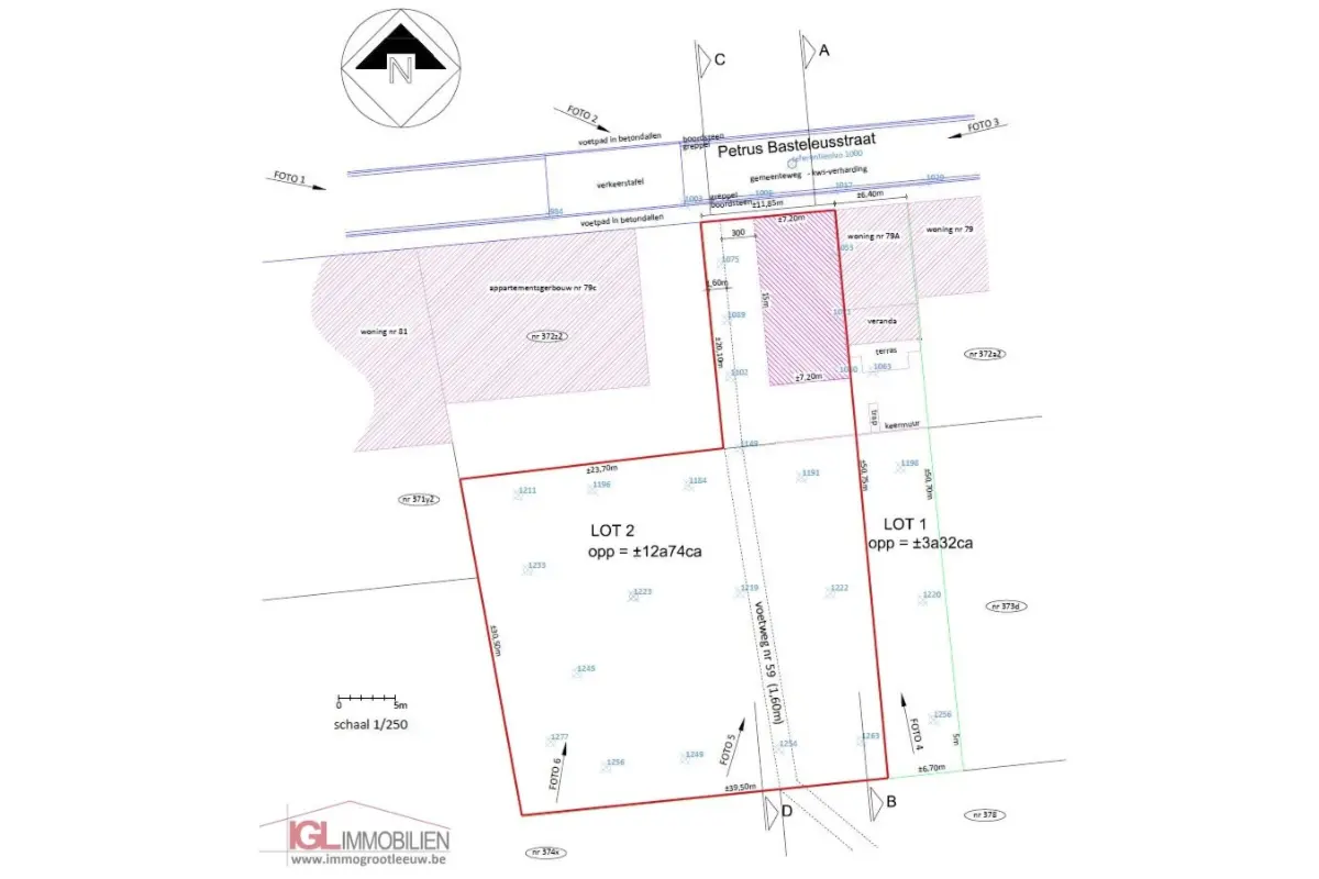 Bouwgrond te  in Sint-Pieters-Leeuw 1600 199000.00€  slaapkamers m² - Zoekertje 771205