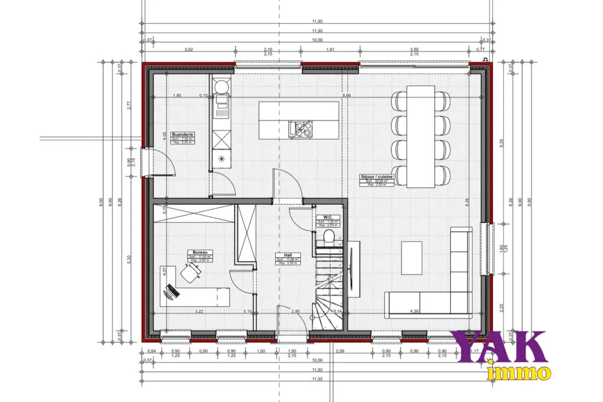 Villa à vendre à Tubize 1480 483000.00€ 4 chambres m² - Annonce 777099