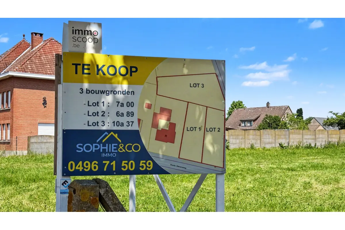 Terrain à vendre à Herne 1540 175000.00€  chambres m² - Annonce 777330