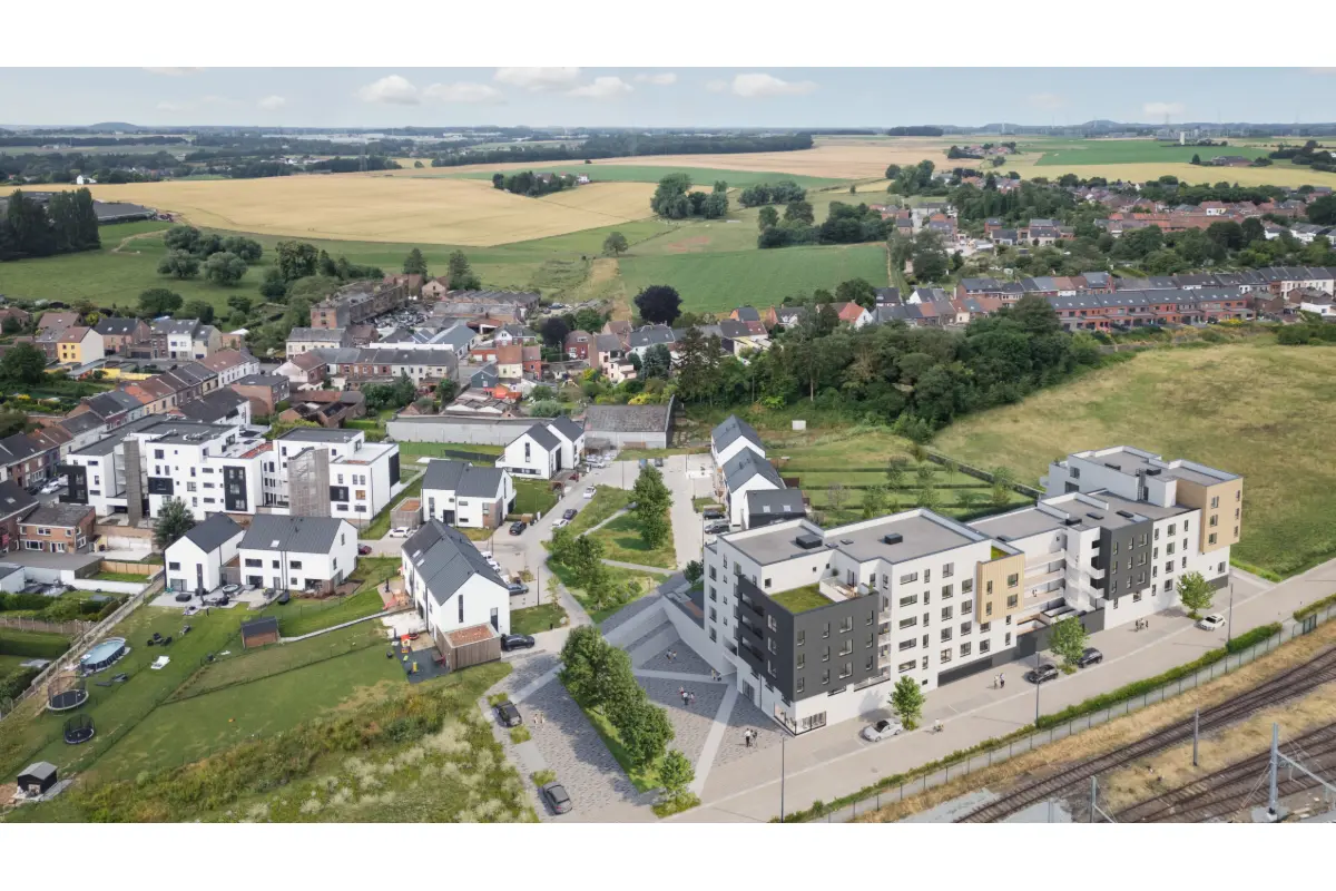 Appartement te  in Pont-à-Celles 6230 276300.00€ 3 slaapkamers 95.00m² - Zoekertje 782787