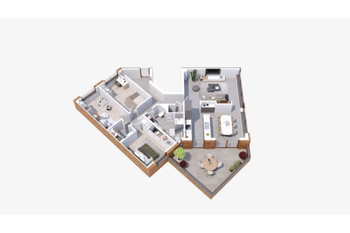 Appartement te  koop in Haacht 3150 379000.00€ 3 slaapkamers 133.00m² - Zoekertje 785126
