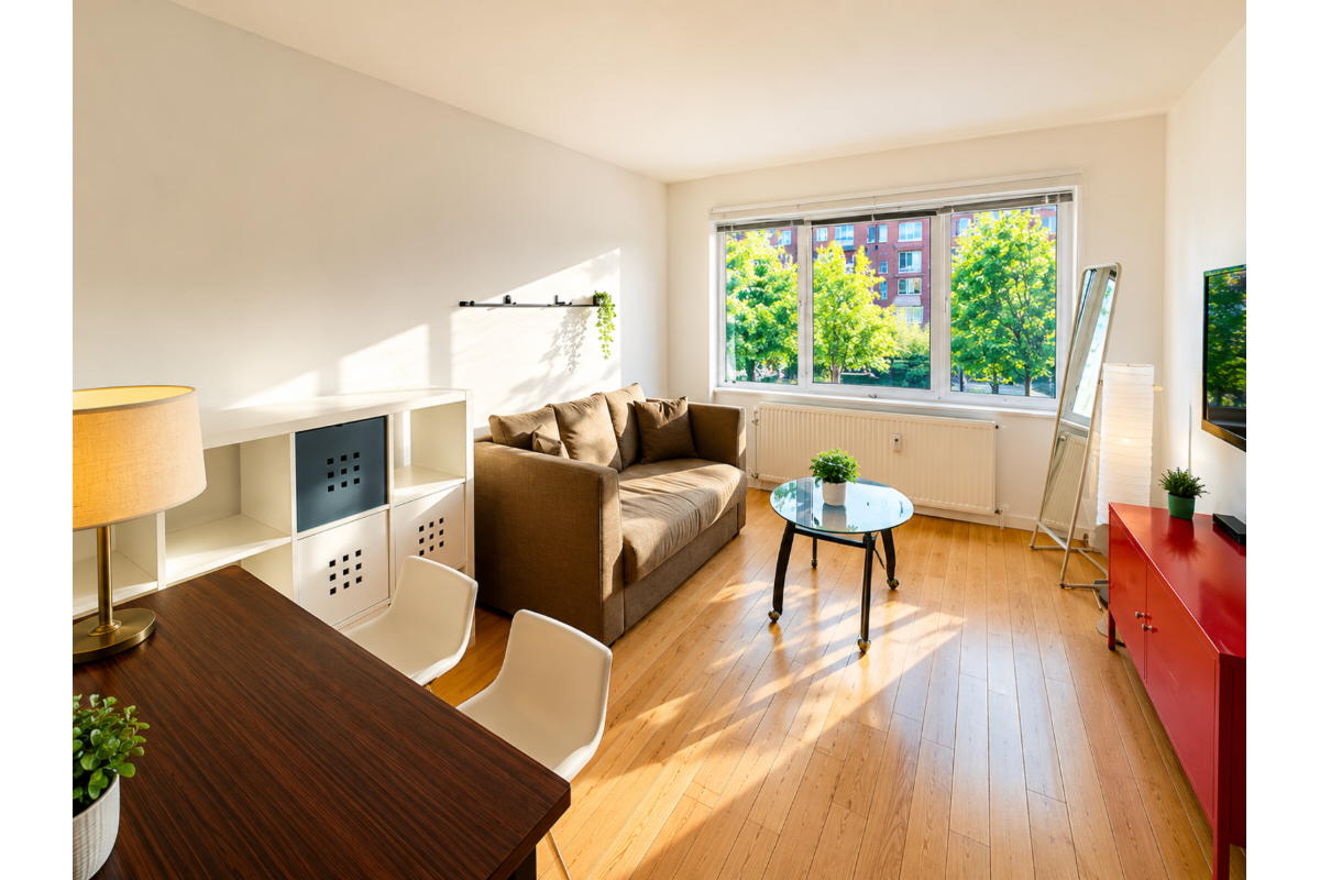Studio te  in Sint-Lambrechts-Woluwe 1200 750.00€ 1 slaapkamers 23.00m² - Zoekertje 787039