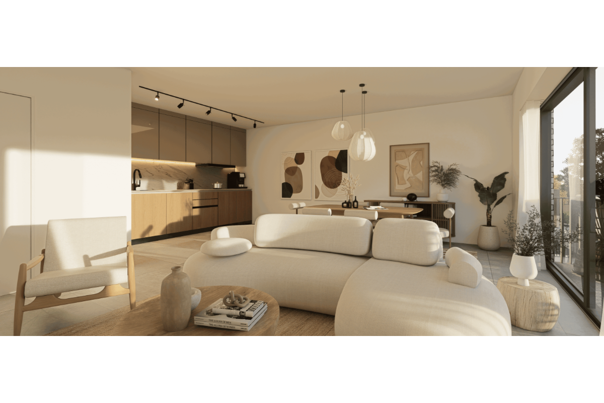 Appartement te  koop in Court-Saint-Etienne 1490 577028.00€ 3 slaapkamers 143.05m² - Zoekertje 790416