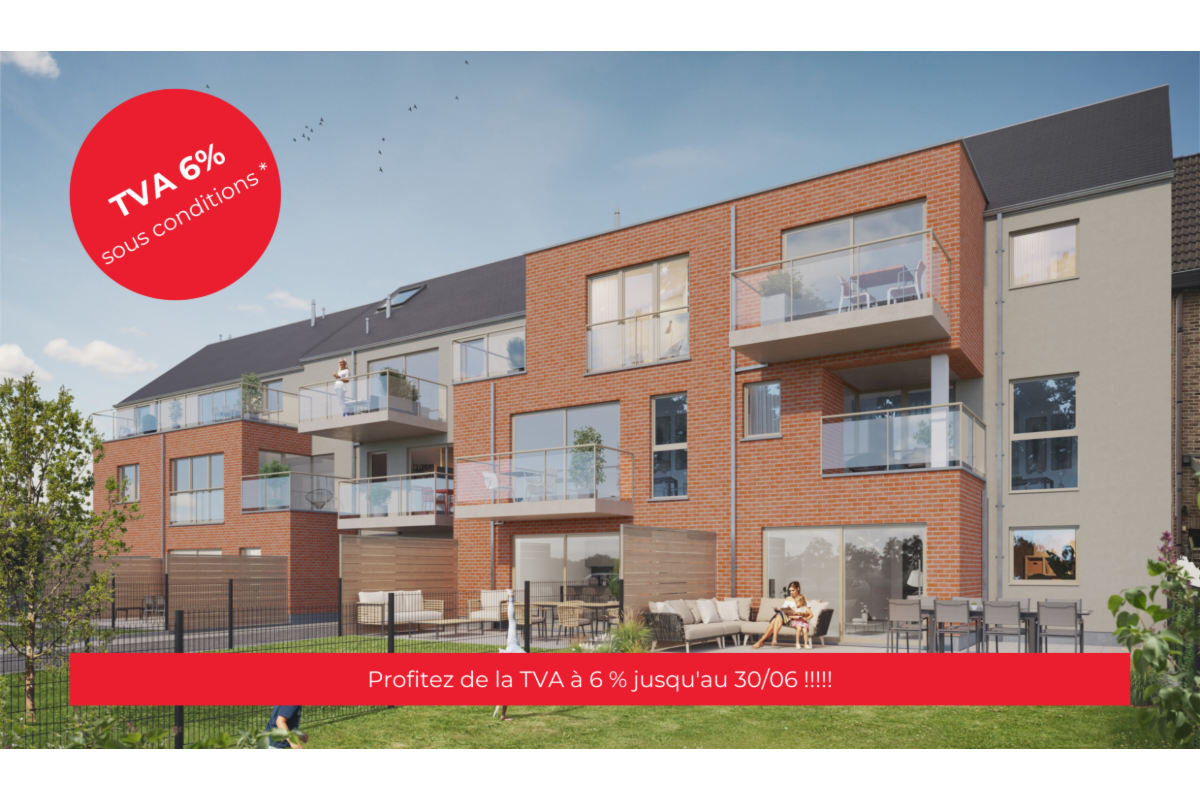 Appartement te  koop in Waver 1300 461370.00€ 3 slaapkamers 106.59m² - Zoekertje 790633