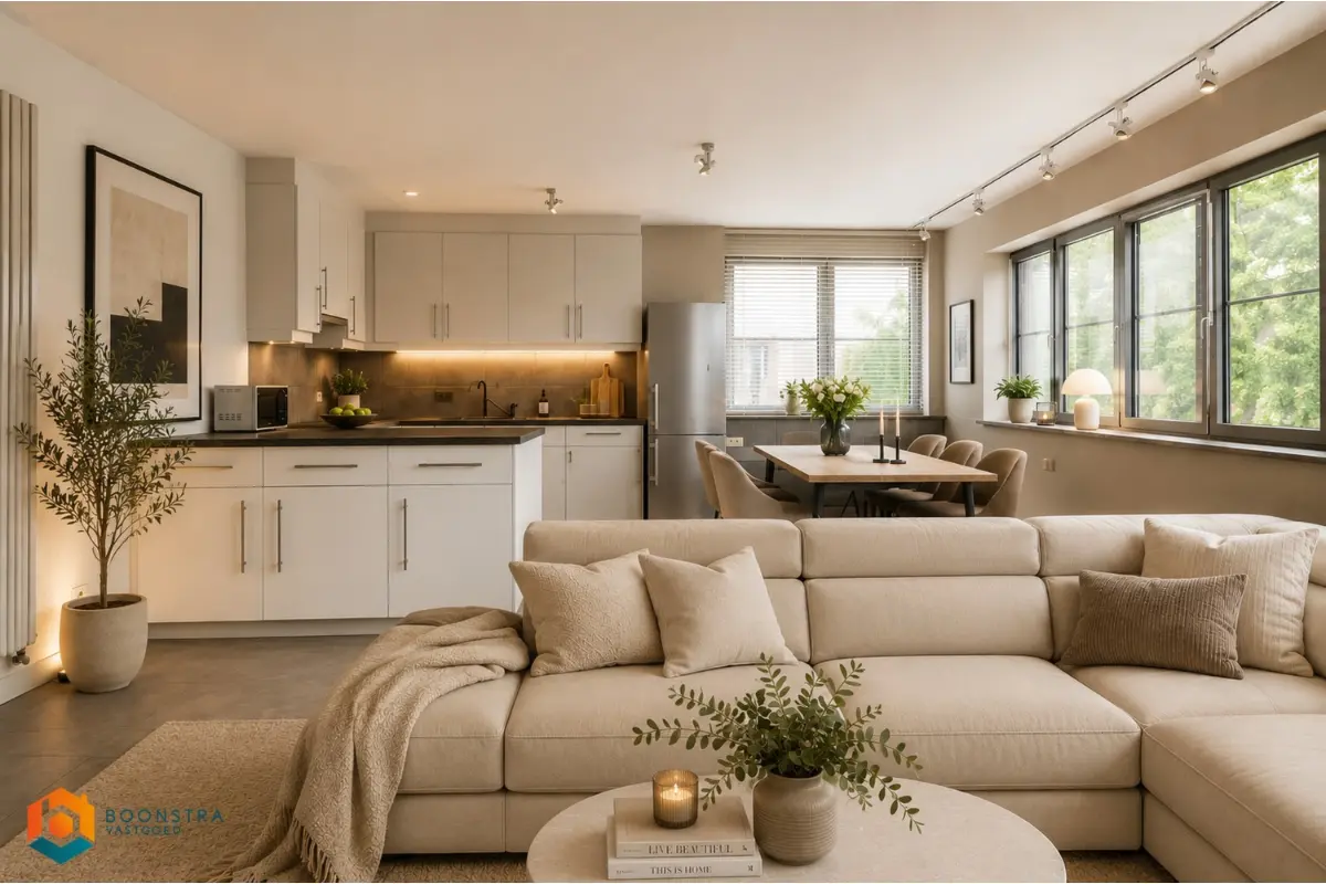 Appartement te  koop in Kampenhout 1910 285000.00€ 1 slaapkamers 77.00m² - Zoekertje 794436