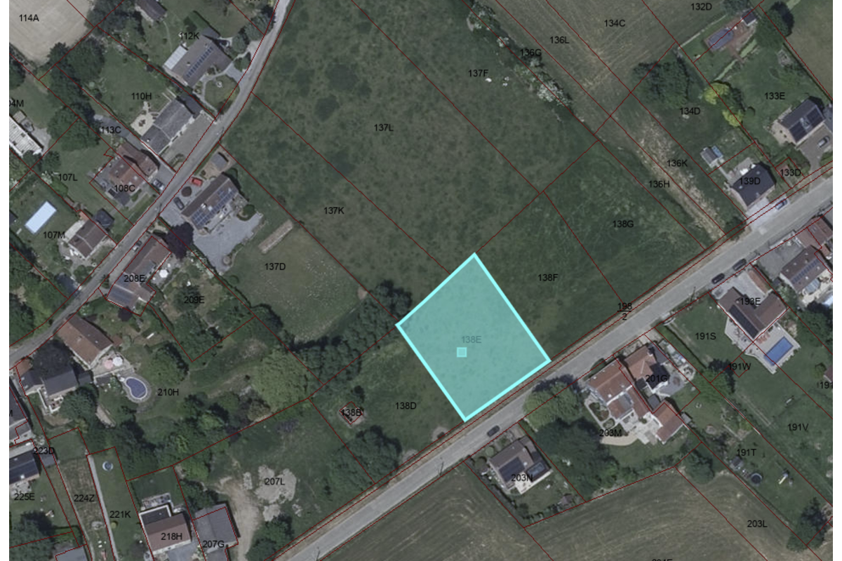 Terrain à vendre à Jodoigne 1370 149000.00€  chambres m² - Annonce 796757